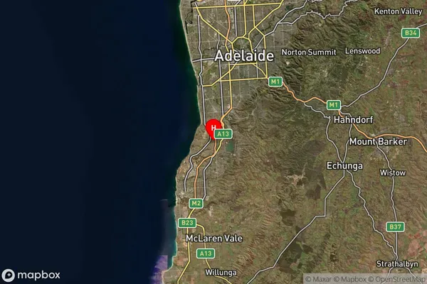 Trott Park,South Australia Satellite Map