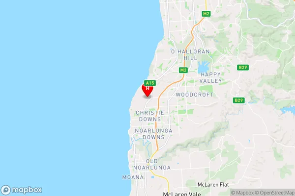 Lonsdale,South Australia Area Map