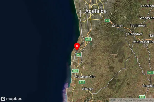 Lonsdale Dc,South Australia Satellite Map