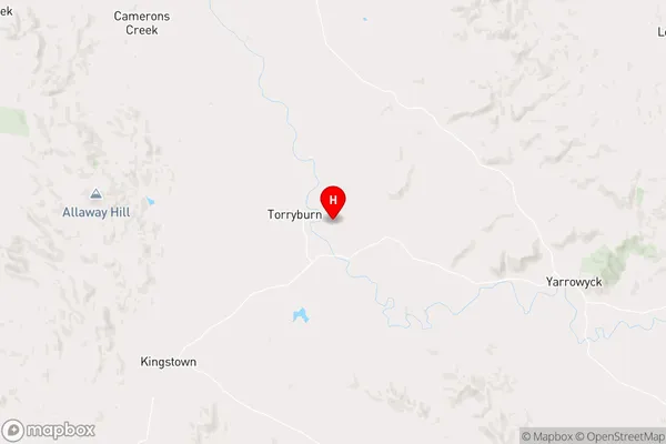 Torryburn,New South Wales Area Map