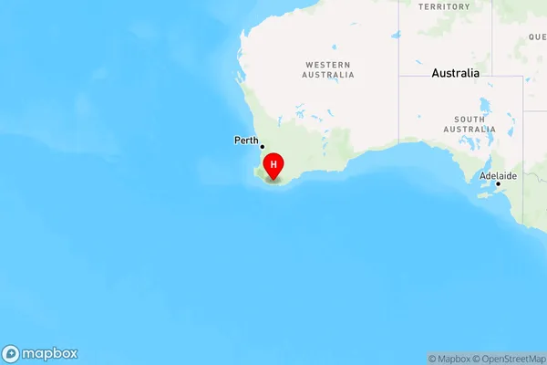 Trent,Western Australia Region Map