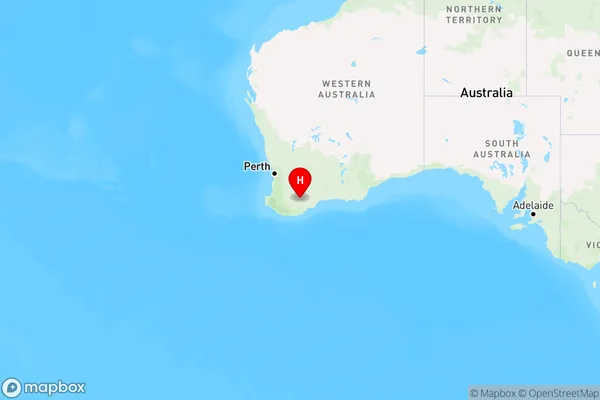 Jackitup,Western Australia Region Map