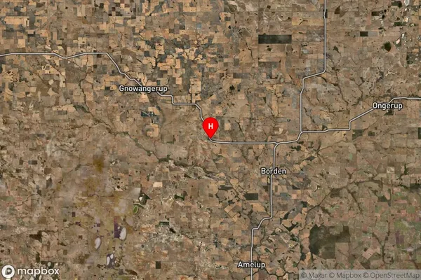 Kebaringup,Western Australia Satellite Map
