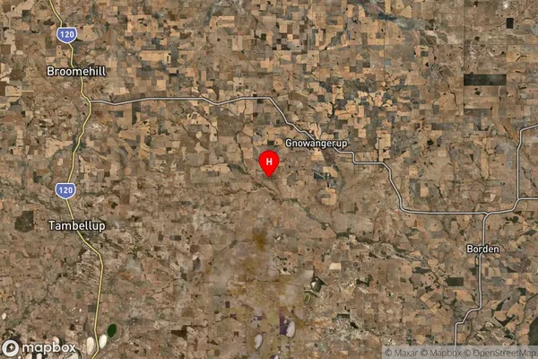 Pallinup,Western Australia Satellite Map