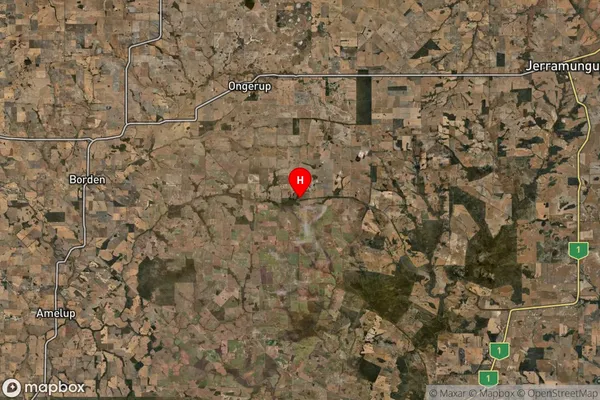 Cowalellup,Western Australia Satellite Map