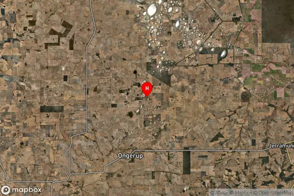 Mills Lake,Western Australia Satellite Map