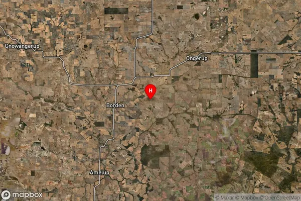 Toompup,Western Australia Satellite Map