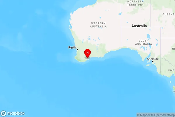 Gairdner,Western Australia Region Map