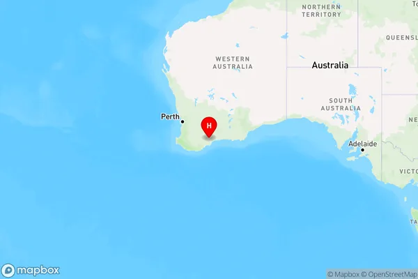 Jacup,Western Australia Region Map