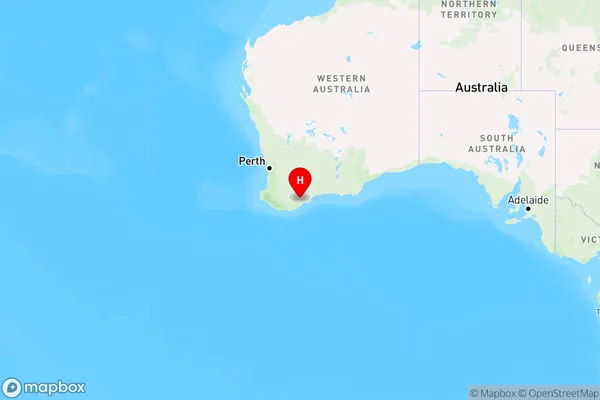 Monjebup,Western Australia Region Map