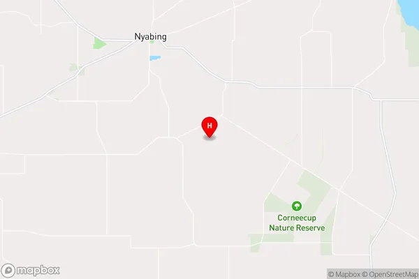 Nyabing,Western Australia Area Map