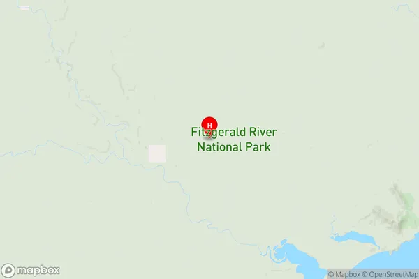 Fitzgerald River National Park,Western Australia Area Map