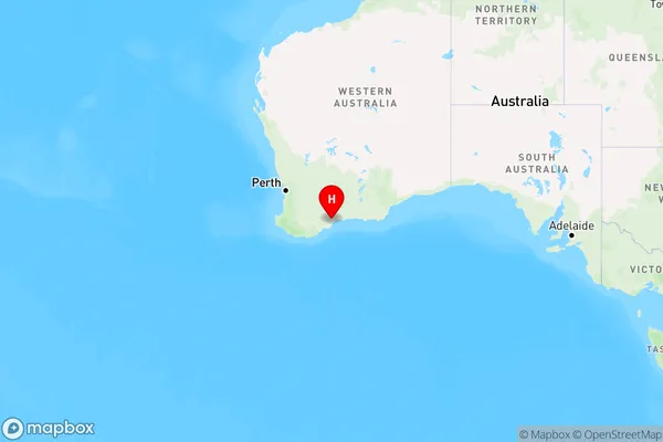 Fitzgerald River National Park,Western Australia Region Map