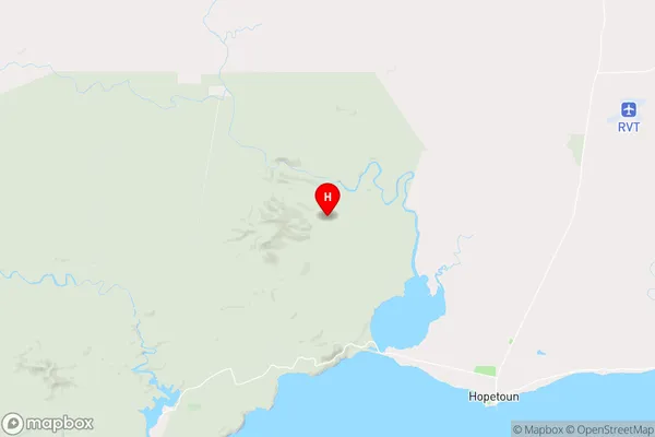 Hopetoun,Western Australia Area Map