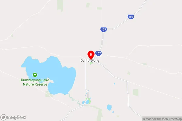 Dumbleyung,Western Australia Area Map