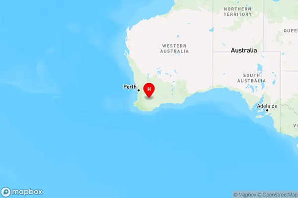 Nippering,Western Australia Region Map