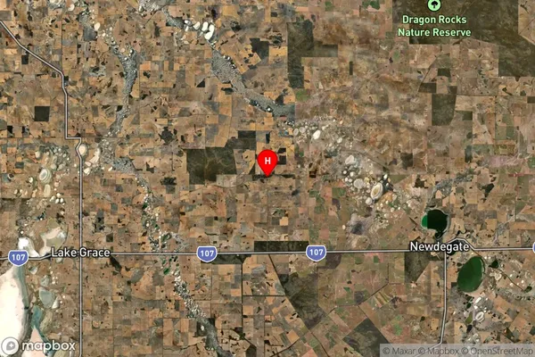 Buniche,Western Australia Satellite Map
