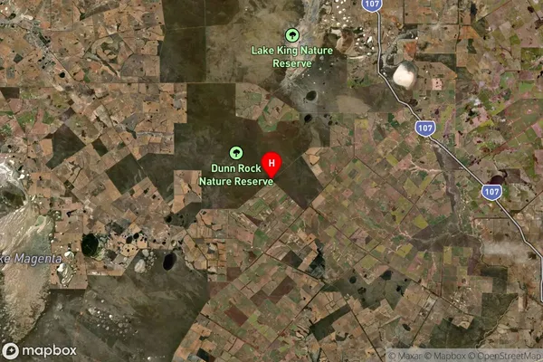 Dunn Rock,Western Australia Satellite Map