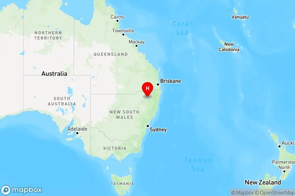 Bukkulla,New South Wales Region Map