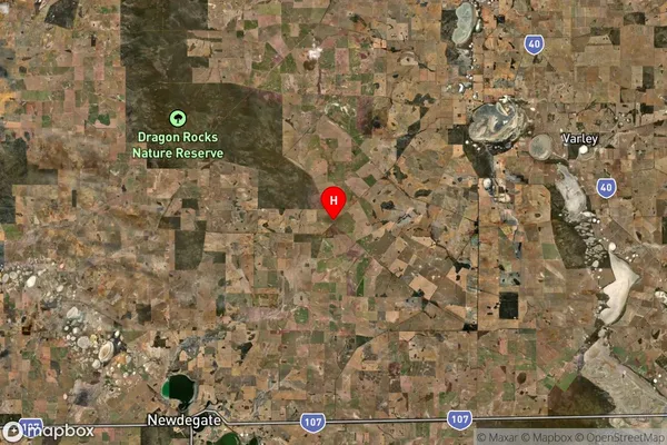 Mount Sheridan,Western Australia Satellite Map