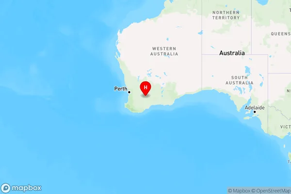 Pingaring,Western Australia Region Map