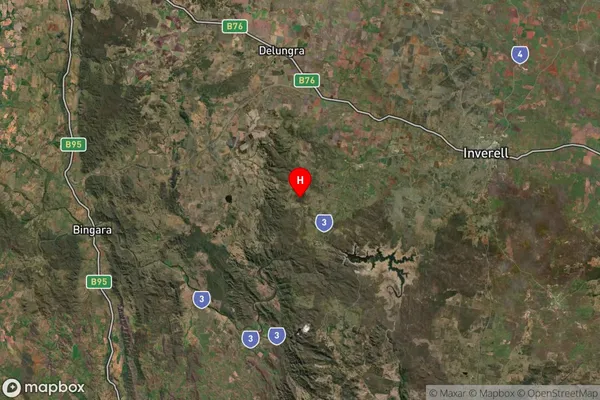 Copeton,New South Wales Satellite Map