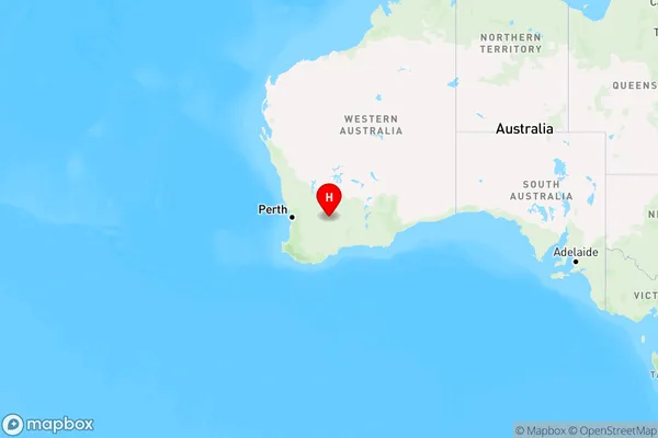 Mount Walker,Western Australia Region Map