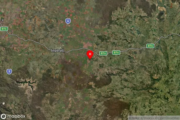 Elsmore,New South Wales Satellite Map