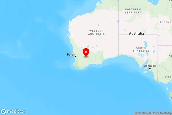 Woolocutty,Western Australia Region Map