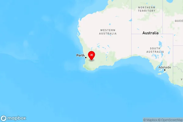 Wickepin,Western Australia Region Map