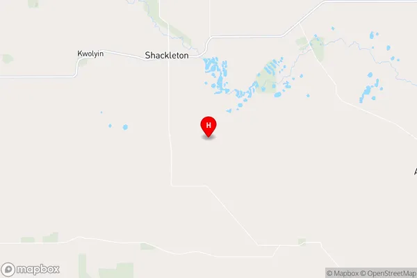 Shackleton,Western Australia Area Map