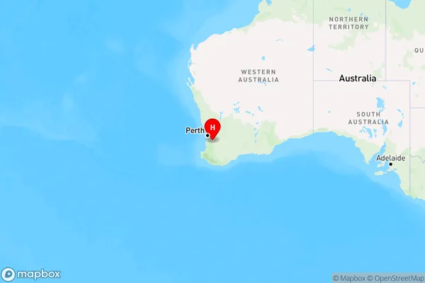 Bannister,Western Australia Region Map