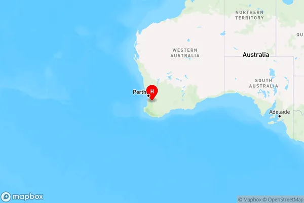 Boddington,Western Australia Region Map