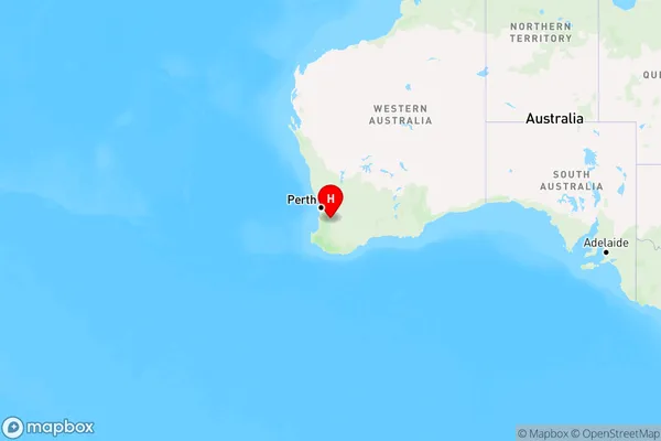 Crossman,Western Australia Region Map