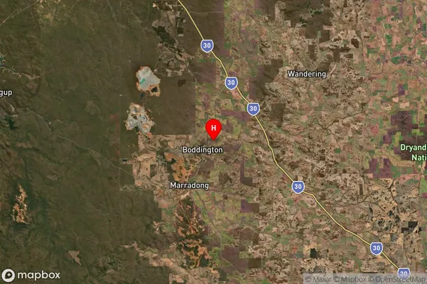 Ranford,Western Australia Satellite Map