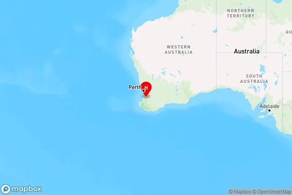 Upper Murray,Western Australia Region Map