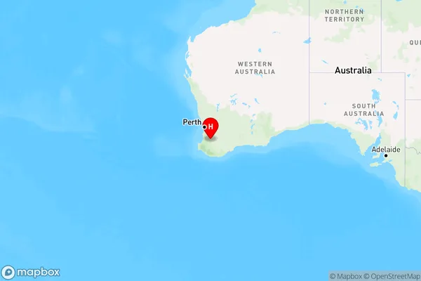 Boolading,Western Australia Region Map