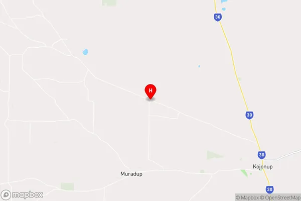 Boilup,Western Australia Area Map