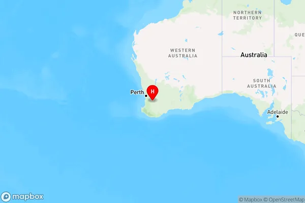 Dryandra,Western Australia Region Map