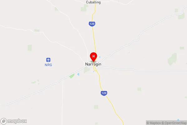 Narrogin,Western Australia Area Map