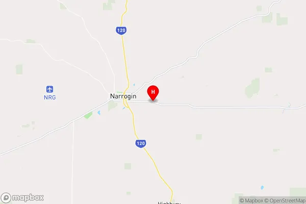 Narrogin Valley,Western Australia Area Map