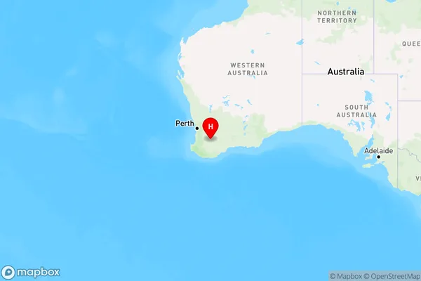 Collanilling,Western Australia Region Map