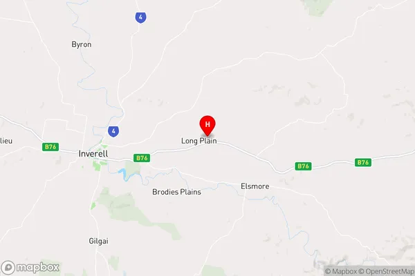 Long Plain,New South Wales Area Map