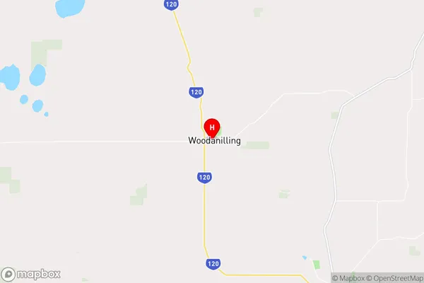 Woodanilling,Western Australia Area Map