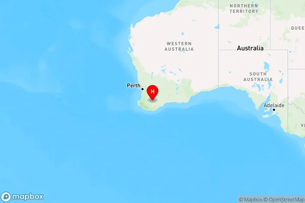 Murdong,Western Australia Region Map