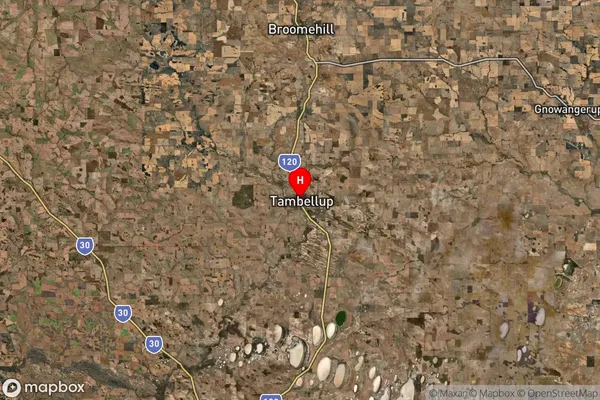 Tambellup,Western Australia Satellite Map