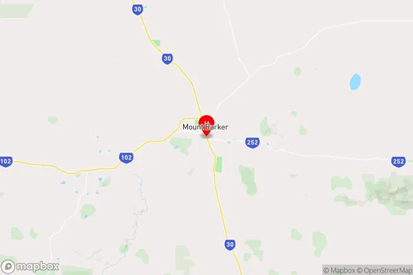 Mount Barker,Western Australia Area Map