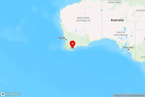 South Stirling,Western Australia Region Map