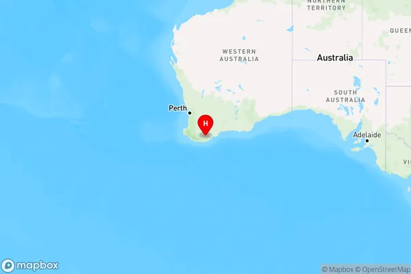 Woogenellup,Western Australia Region Map