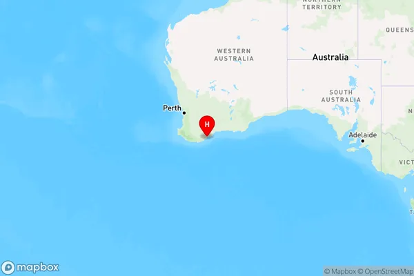 Cape Riche,Western Australia Region Map